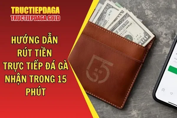 Hướng Dẫn Rút Tiền Trực Tiếp Đá Gà Nhận Thưởng Nhanh Trong 15 Phút