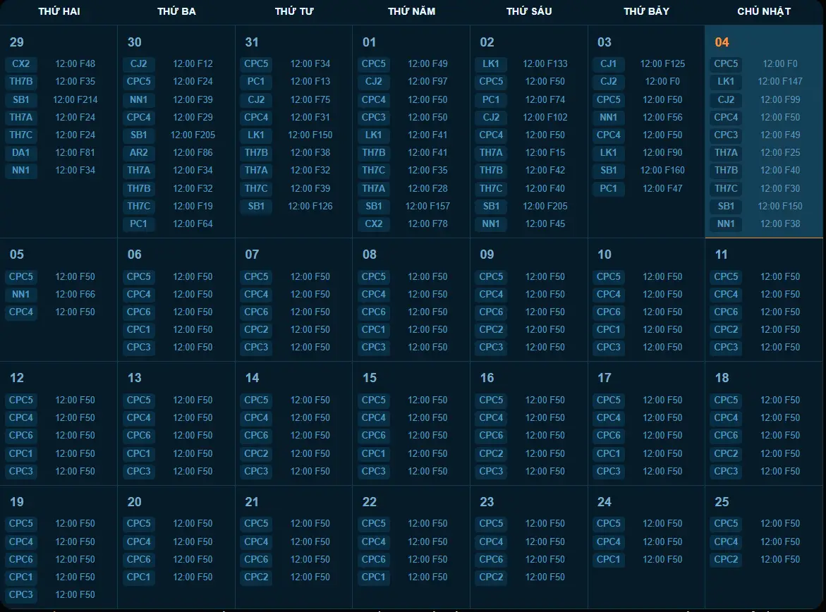 lịch thi đấu mới nhất các kèo đá gà Thomo C3 C4 C5 mới nhất tại www.holvita.co.uk